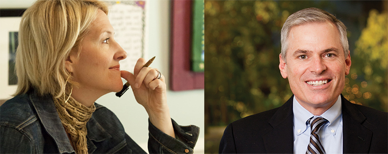 Brene Brown and Patrick Lencioni